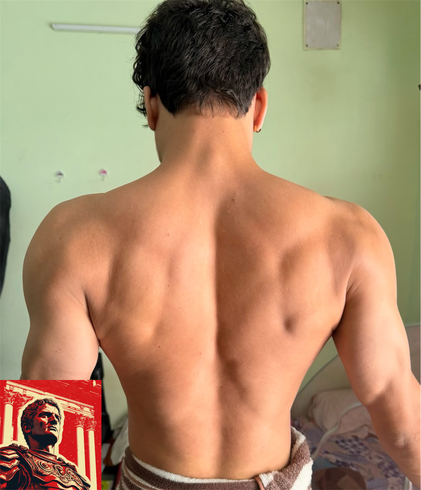back pose